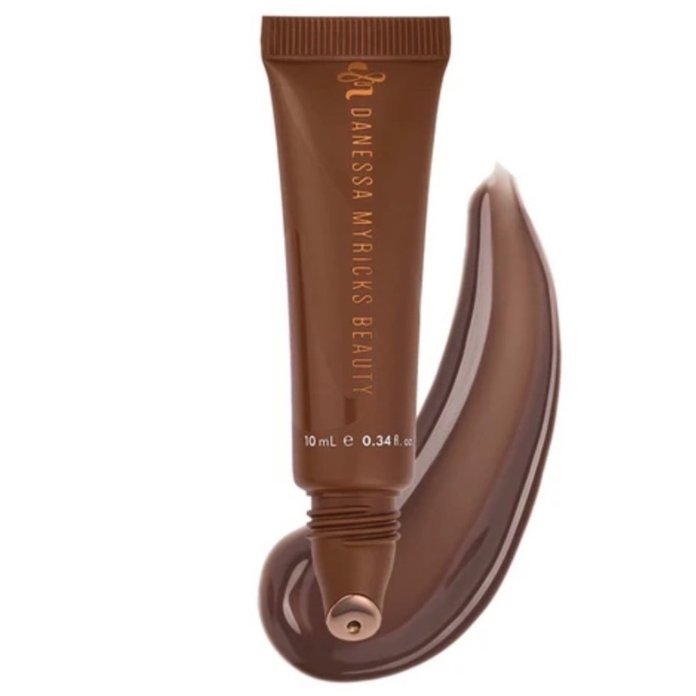 Danessa Myricks Beauty Glosswork 4D Ultra Shine Plumping Lip Gloss Espresso Noir